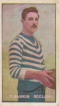 1906-07 Sniders & Abrahams Australian Footballers - Victorian League Players Series C #NNO Teddy Rankin Front